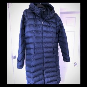 Patagonia XL Navy long winter parka